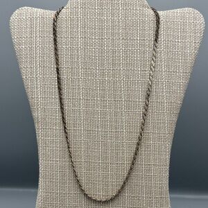 Milor Gold and Brown Chain Necklace